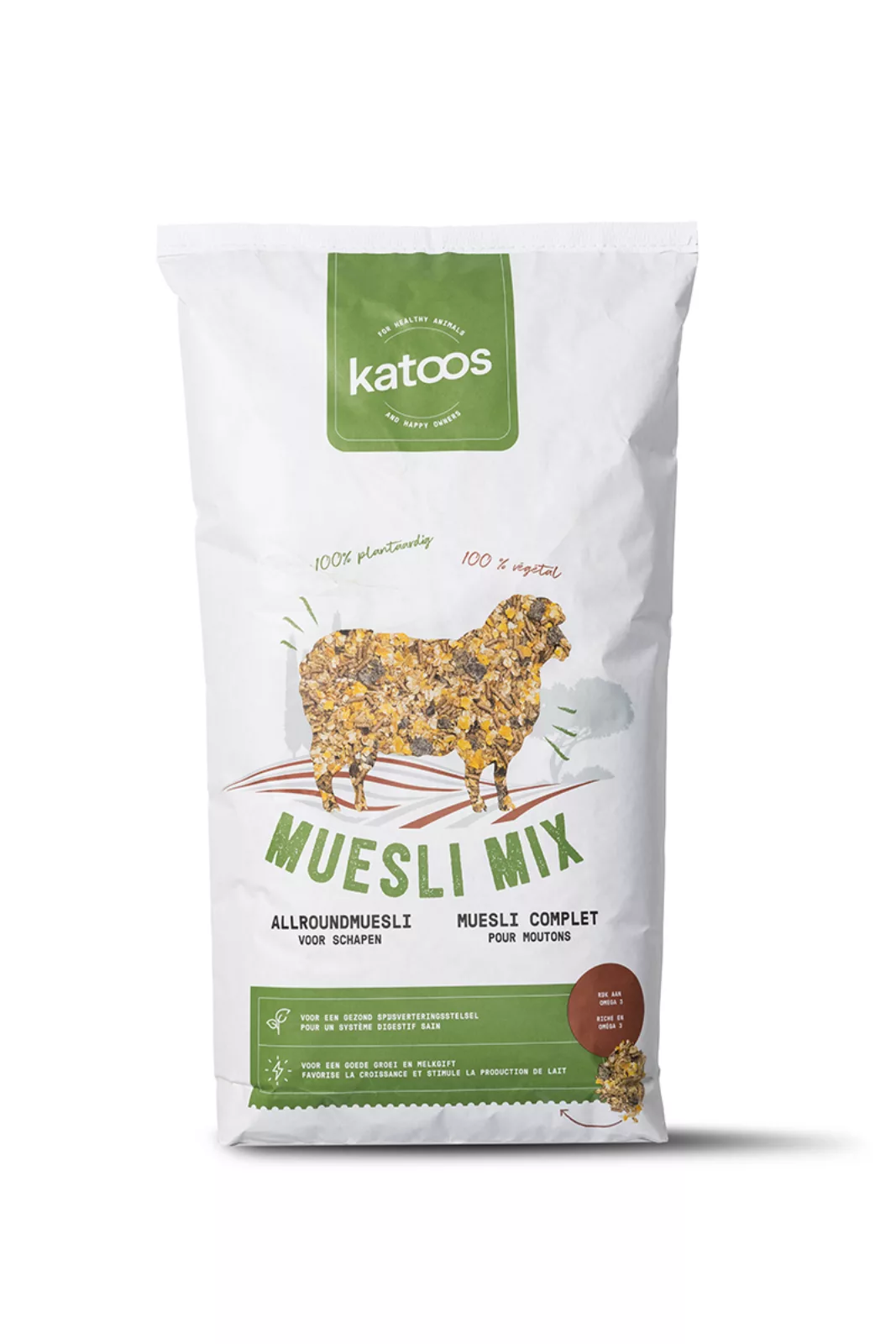 Muesli mix voor schapen