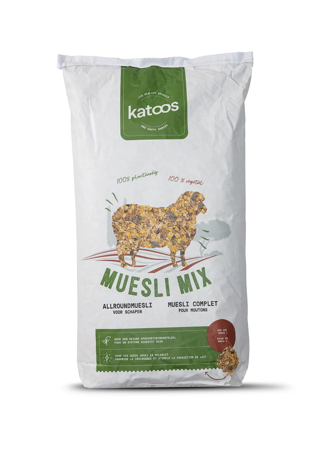 Muesli mix voor schapen