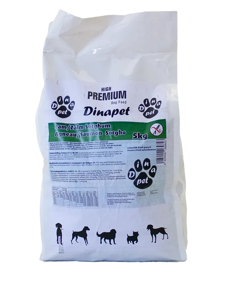 Dinapet Sorghum Lam/Zalm 5kg