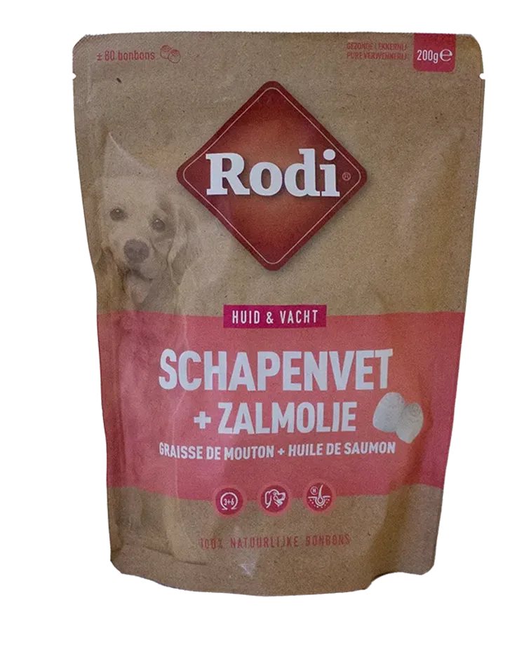 Rodi Bonbons Schapenvet + Zalmolie