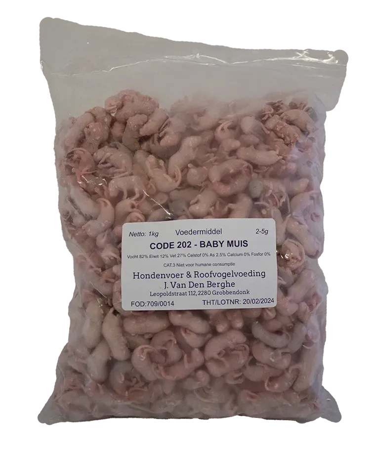 Baby muis 1kg