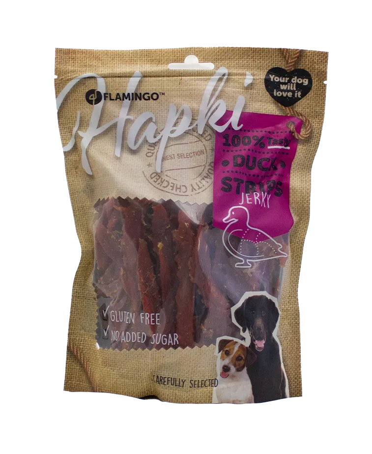 Hapki Duck Strips jerky