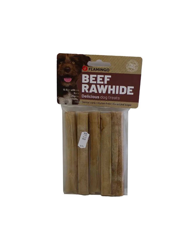 Flamingo Rawhide Sticks
