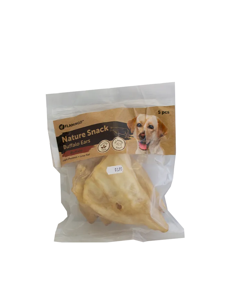 Flamingo Nature Snack Buffalo ears