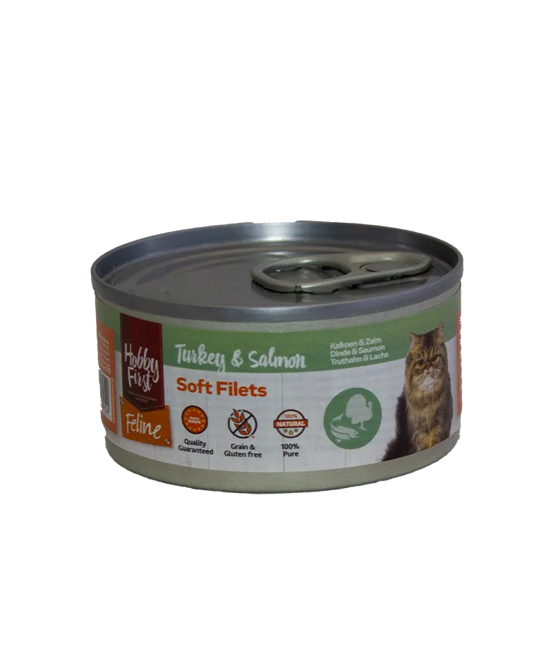 HobbyFirst Soft Filets kalkoen & zalm