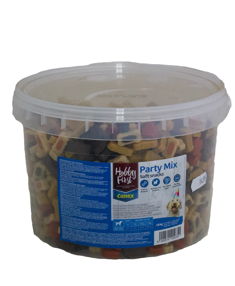 HobbyFirst Soft Snacks Party Mix 1,8kg