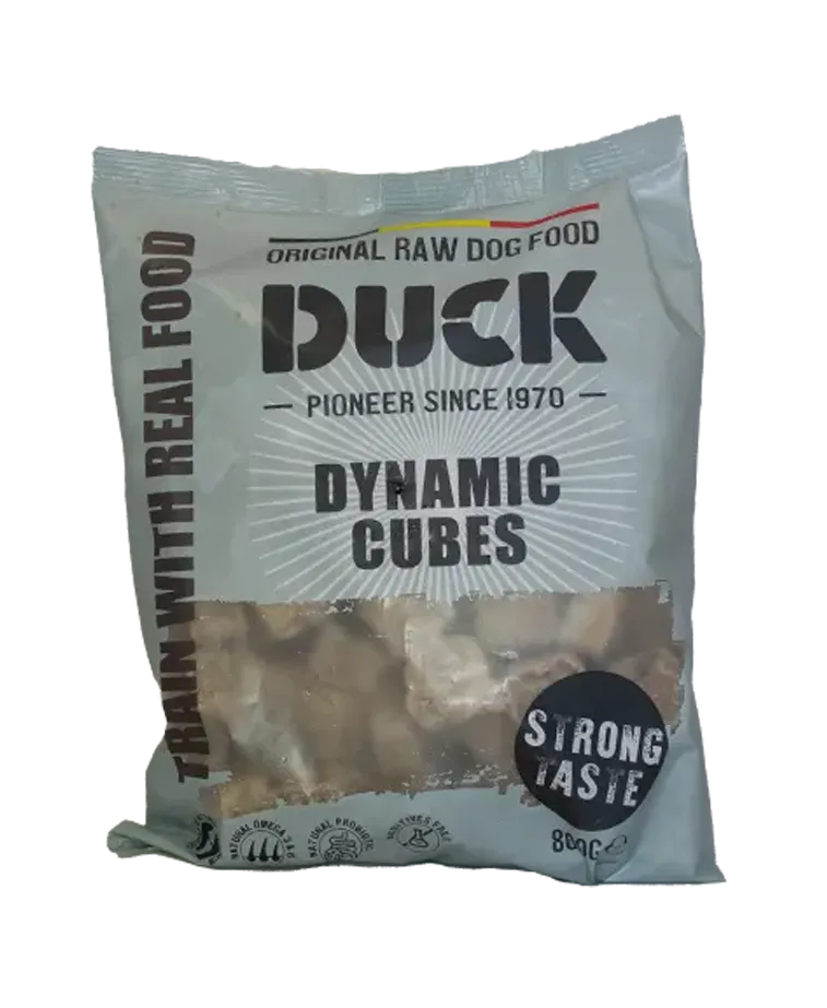 DUCK Reward food DYNAMIC CUBES 800g