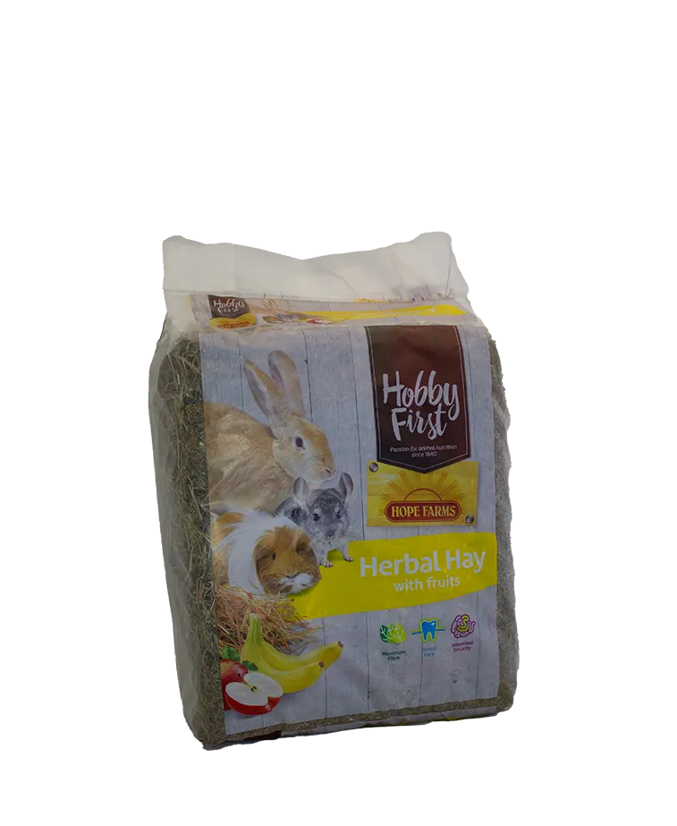 HobbyFirst Herbal Hay met fruit 1kg