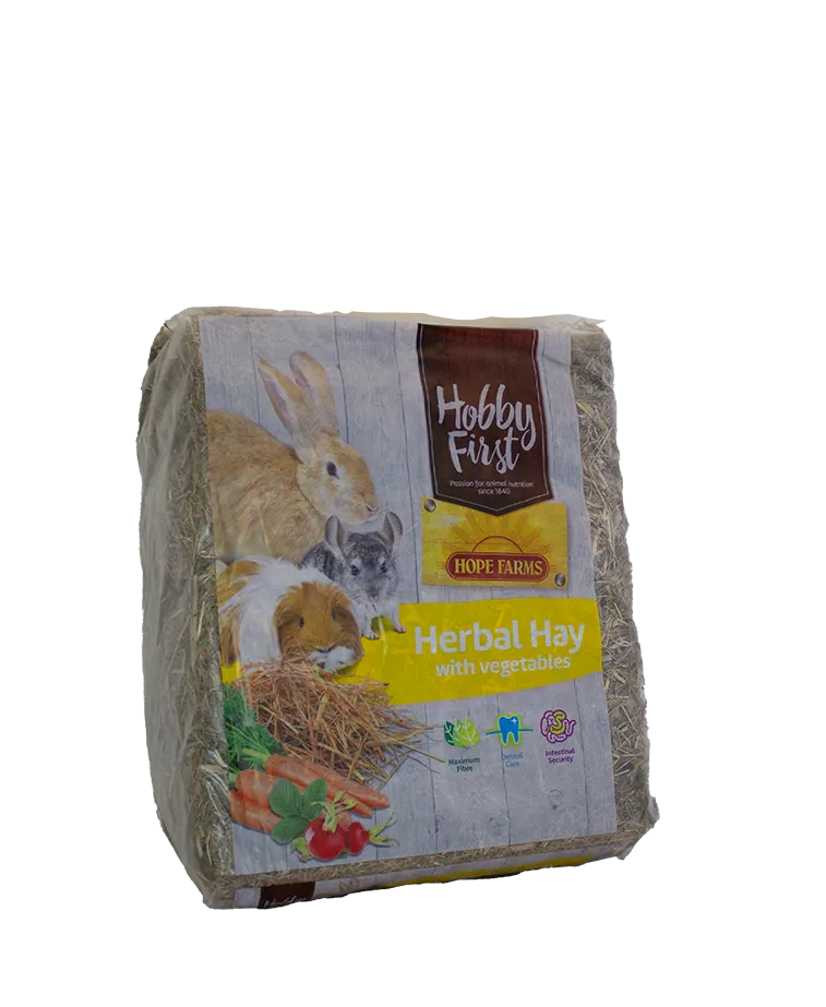 HobbyFirst Herbal Hay met groenten 1kg